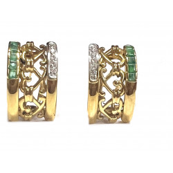 Pendientes de oro con...