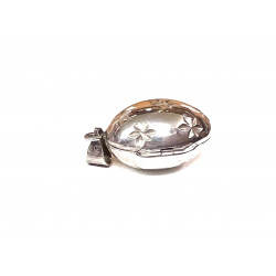 Colgante de plata guardapelo