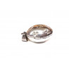 Colgante de plata guardapelo