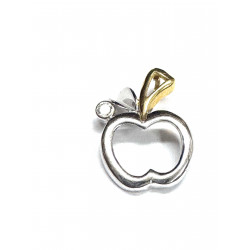 Colgante manzana oro...