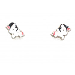 Pendientes de plata y...