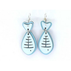 Pendientes colgar Pez con...