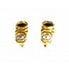 PENDIENTES ORO JUEGO - 0100-D