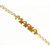 Pulsera de oro de 18 kl con nombre MARIA - 39PUL/MARIA